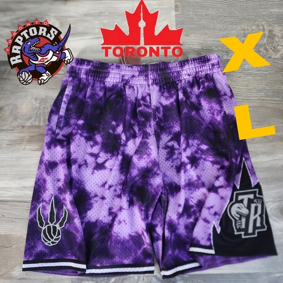 Kids M&N Toronto Raptors Swingman Short 'Purple